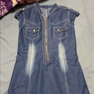 Denim dress